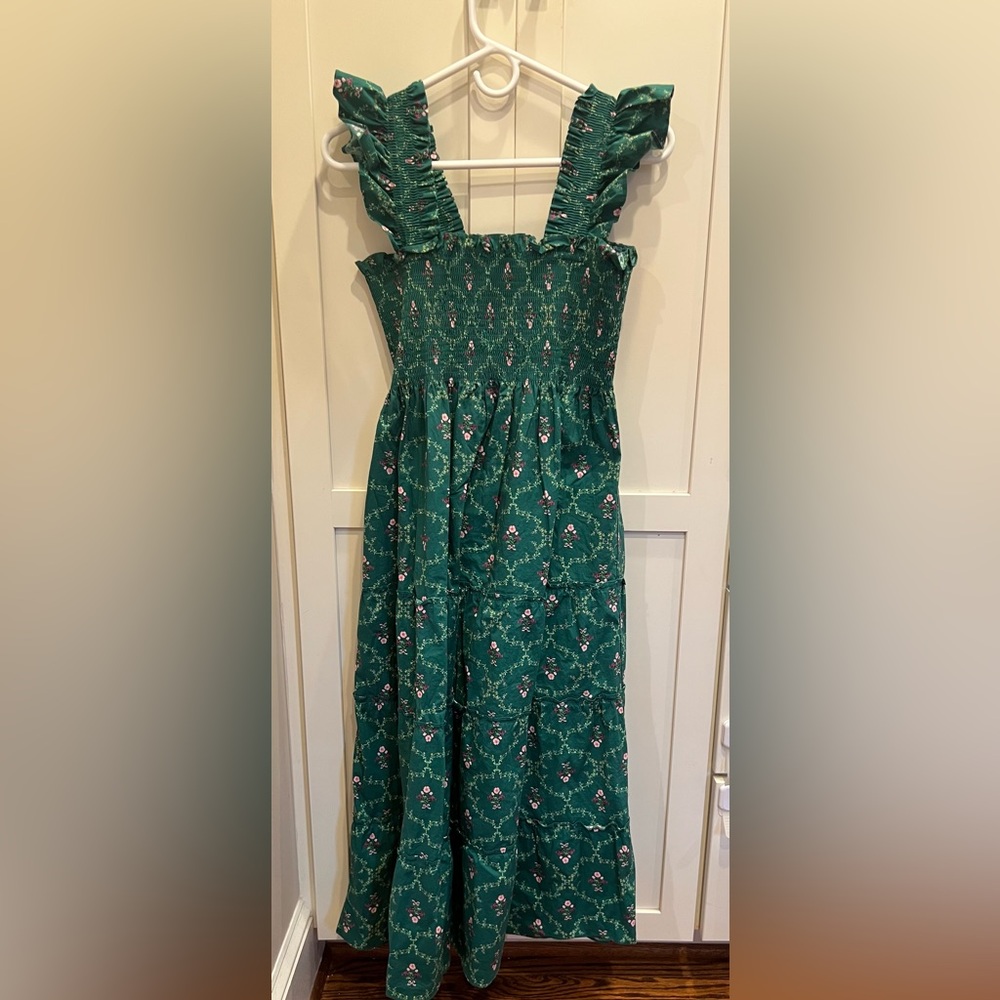 Hill House Emerald Trellis Ellis Nap Dress